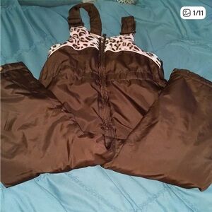 ZeroXposur brown adjustable ski pants size 2T